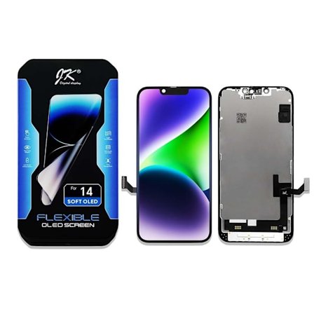 iPhone 14 Soft OLED Screen Assembly – JK Premium