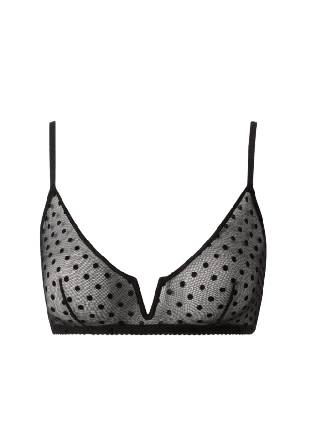 Understatement Mesh V-balconette Bh Dam Svart L