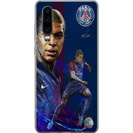 Huawei P30 Genomskinligt Skal Mbappe