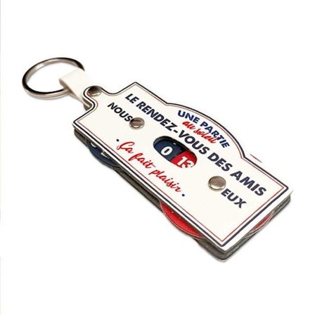 kopi av Porte Clés Compteur De Poche Pétanque Club - 13 x 4 cm