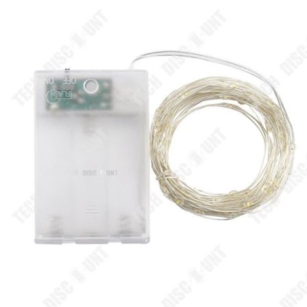 LED-pære - TD - Kobbertråd - Varm lys - IP44 - Juledekoration