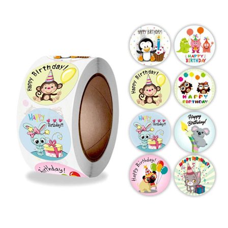 500 tarraa tarrat - Eläinaihe - Hyvää syntymäpäivää