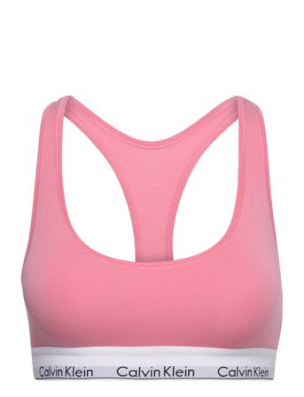 Bralette Lingerie Bras & Tops Soft Bras Tank Top Bras Rosa Calvin Klein