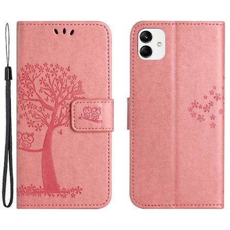 For Motorola Moto G54 5G Cover Ugletræ Imprimeret PU Læder Wallet Telefon Case (FMY)