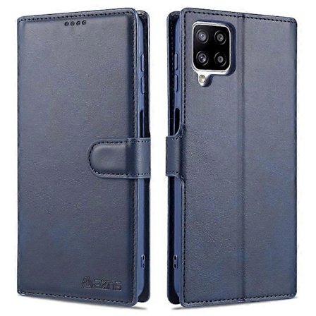 AZNS Læder Etui Kompatibel Med Samsung Galaxy A12 Wallet Mobiltelefon Beskyttelsescover