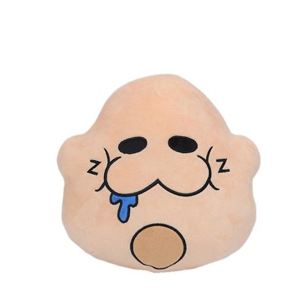 Hamination Bryson og Ham Plushie Toys Super Boy Med Gult Hår Siklende Skinke Pude Puder Plys Legetøj Blødt Stoppet Dukke Gave (FMY)