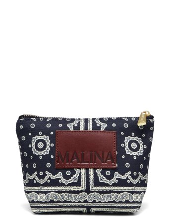 Malina Emine Cosmetics Bag Small - Blue - ONE SIZE