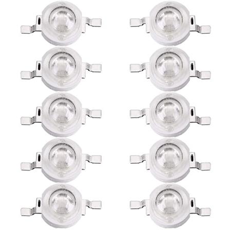 LED-lamppuhelmet 10 lamppuhelmeä, jotka lähettävät power ultraviolettivaloa