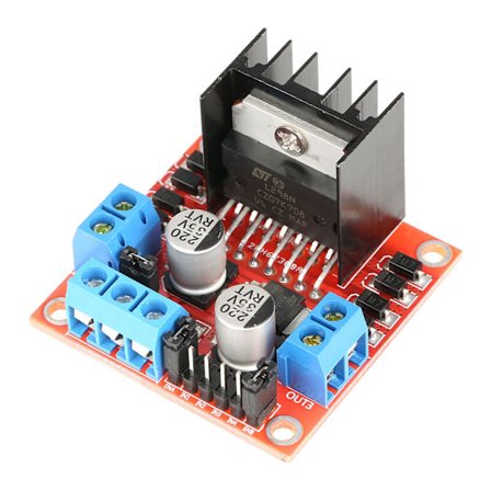 L298N H Bro Driverkort Steppermotor Smart Bil Robot Modul