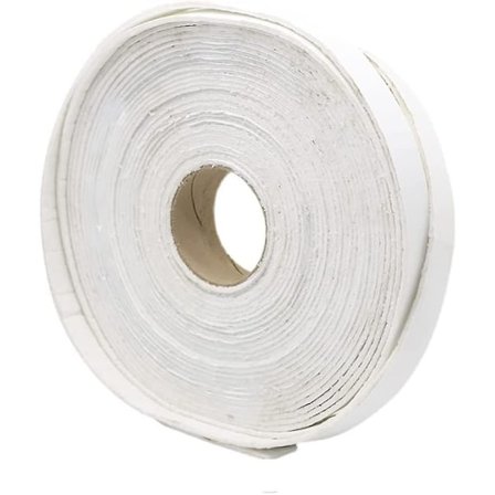 Keramisk Fiber Brandsikker Tape - Højtemperatur Flad Pakningstape Isolering - Længde 20M Tykkelse 3mm (Størrelse: Bredde 40mm)