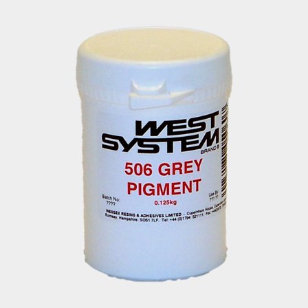 Pigmento colorante West System 506 Gray Pigment, 125 grammi, grigio