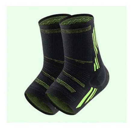 Stöd för fotledsstöd Smärtlindring för stukningar GREEN M green M
