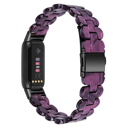 Fitbit Luxe klockarmband i resin - Lila