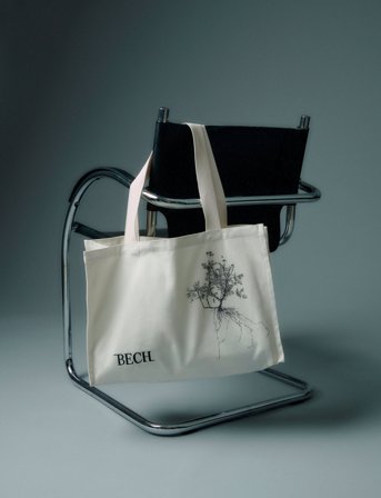 BECH Bech Tree Tote Bag - Cream - ONE SIZE