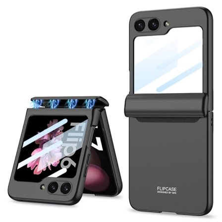 GKK Galaxy Z Flip 6 / 7 FE Skal Hybrid Svart