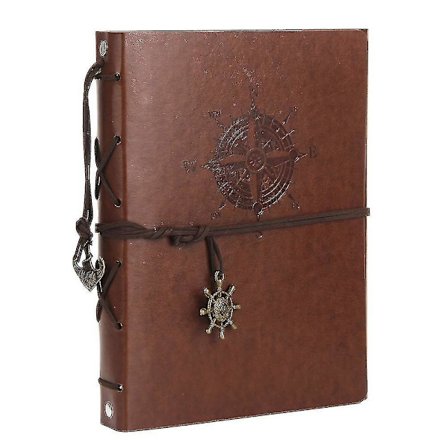 Skrapbok i skinn, fotoalbum, bryllupsgjestbok, DIY-minnebok, svarte sider, gave til valentinsdagen