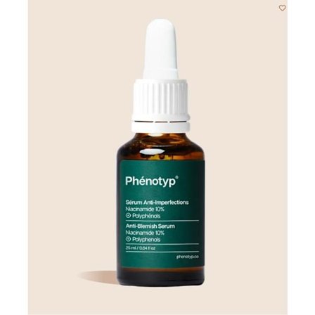 PHENOTYP - Serum mod imperfektioner - Niacinamid 10% + 25mL