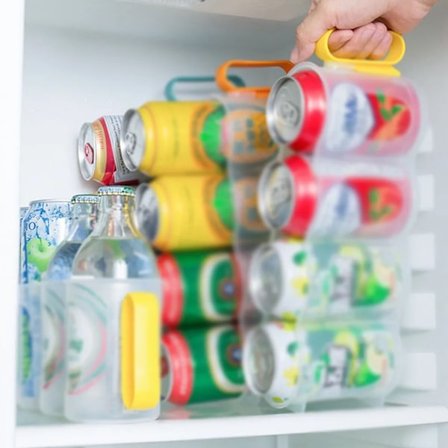 3-pack ölburkshållare för förvaring i kök och kylskåp