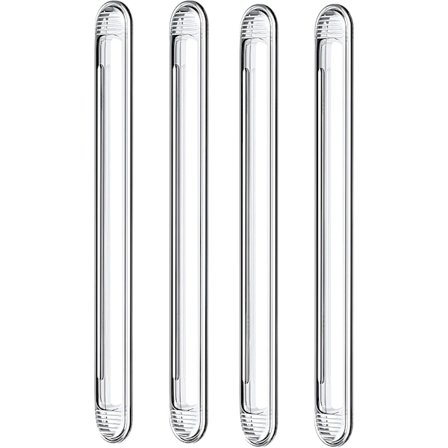 Skab Dør Stødpude, Gennemsigtig Silikone Dør Stopper Vægbeskytter Selvklæbende Stødpude til Bildøre, Skuffer, Brusedøre, Toiletsæde