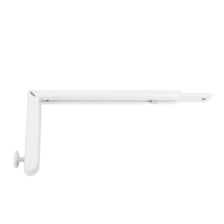 Kirsch C-VINKEL 20-30CM FÖRSTÄRKT Gardiner Vit ONESIZE