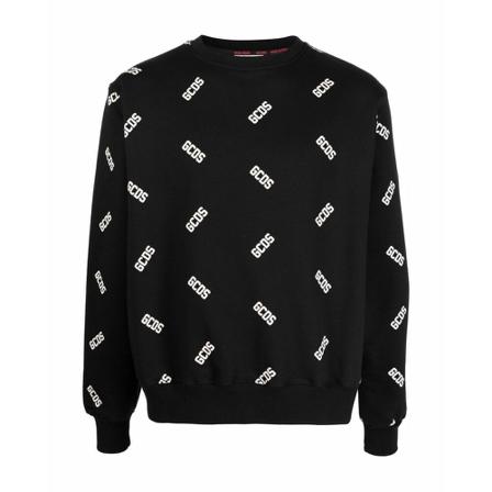 Gcds Sweatshirt , Zwart , Heren , Maat: S