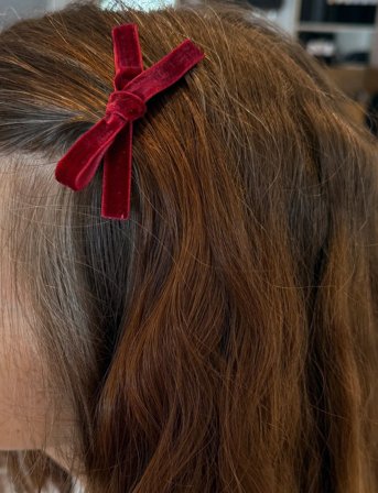 Pipol's Bazaar Rosella Trippel Bow 3Pcs - Red - ONE SIZE