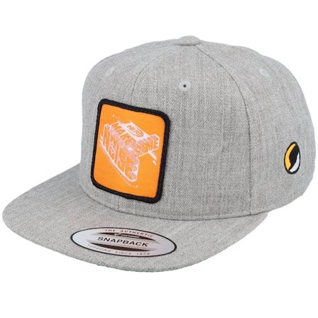 Nerf - Grey snapback Czapka Z Daszkiem - Kids Make Some Noise Heather Grey Snapback @ Hatstore