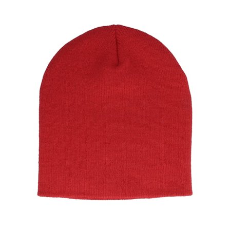 Yupoong - Red traditionalbeanie Beanie - Heavyweight Red Beanie @ Hatstore