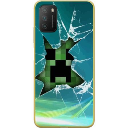 Xiaomi Poco M3 Kuori / Matkapuhelimen kuori - MineCraft