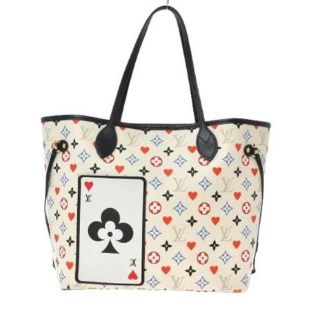 Louis Vuitton Vintage Pre-ownedBomuldTotes Hvid, Dame Vintage Tasker, Størrelse: ONE Size
