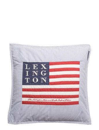 Logo Art & Crafts Sham Home Textiles Cushions & Blankets Cushion Covers Blue Lexington Home