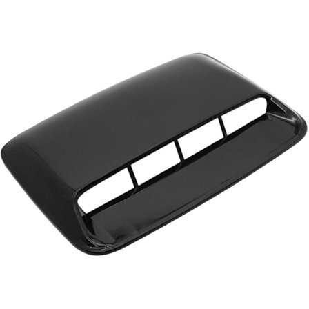 Universal blank svart bilpanser ventilasjonsutløp deksel for panser scoop luftstrøm inntak ventilasjonsdeksel