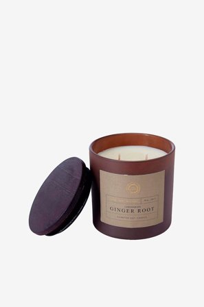 Wikholm Form - Stearinlys Yasu 48h - Brun - Duftlys & duftpinde - Fra Homeroom