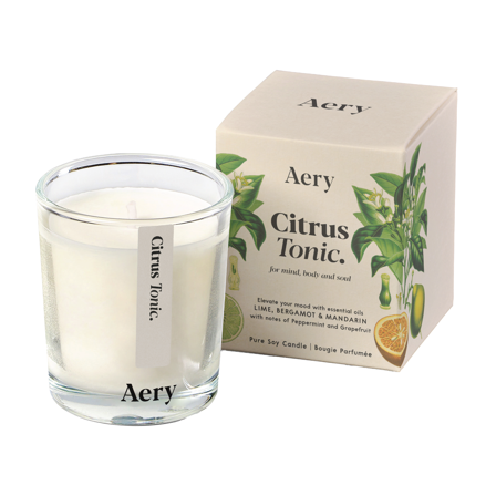 Aery Living Citrus Tonic Votive Candle, 70 g