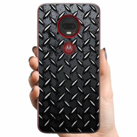 Motorola Moto G7 Plus Tpu Mobilskal Metalliskt Mönster