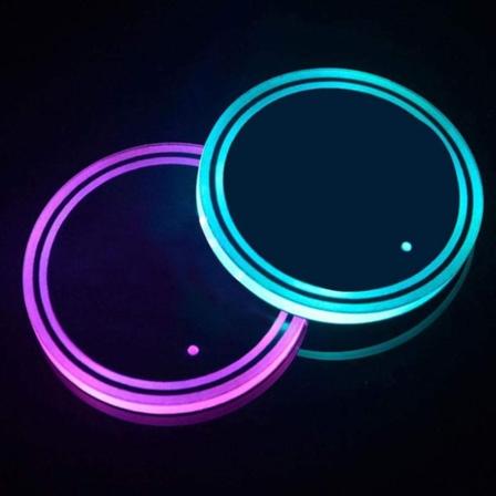 LED Kopholderlys, 2 stk. LED Bilbænk med 7 Farver Lumi