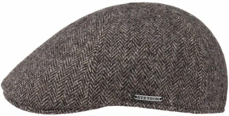 Stetson Texas Wool Anthracite/Melange Herringbone - Stetson