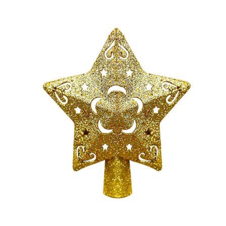 Juletræsstjerne med Lys 3D Glitter Dynamisk Projektion til Juleferien