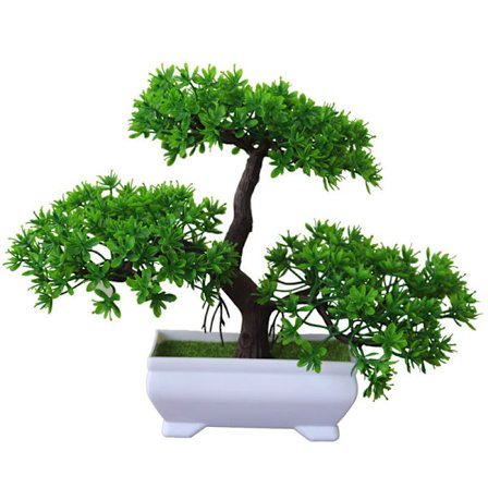 Kunstig Bonsai Træ Falsk Plante Dekoration Blomst Pottet Plante