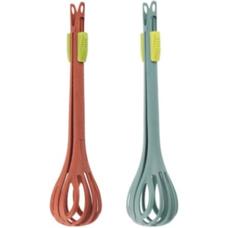 Alsidig todelt piskeris til pisking, blanding og madlavning