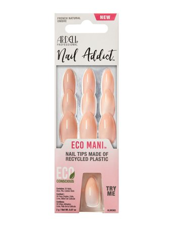 Ardell Nail Addict Eco Mani French Ombre - Nude - ONE SIZE