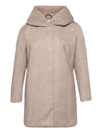 Carsedona Light Coat Otw Tynn Kåpe Grå ONLY Carmakoma*Betinget Tilbud