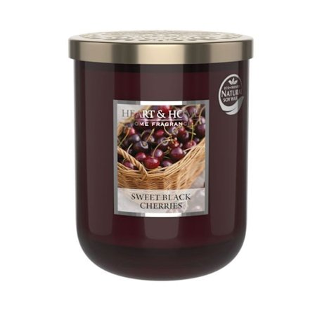 Stor ljus hjärta och hem körsbärsvanilj godis