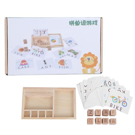 Alfabet Byggelegetøj Tidlig Læring Engelske Bogstaver Baby Opklaring