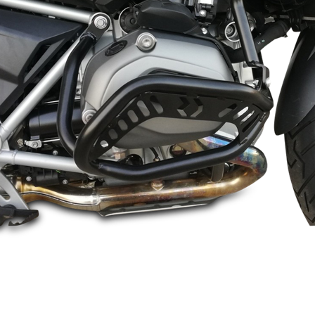 RDMOTO Lower Crash Frames Matte-Black - BMW R 1200 GS 2013-2019