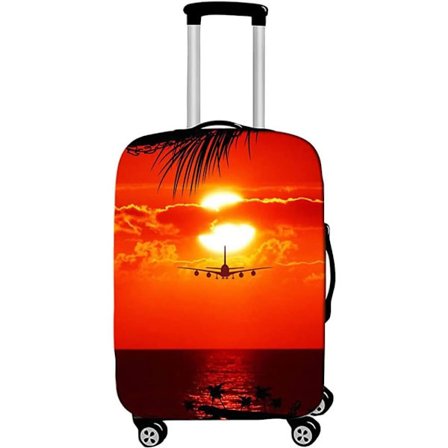 Elastisk Kuffertbetræk (L, 26-28 Tommer) Polyester Kuffertbetræk 22