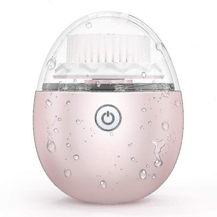 Electric Face Cleansing Brush - For Face Cleansing Exfoliating Massage Pink- Wanan