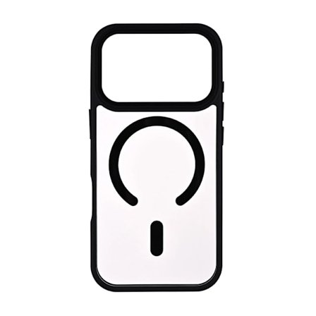 ONSALA Mobilskal till iPhone 17 Pro MagSafe Bumper - Svart-Clear