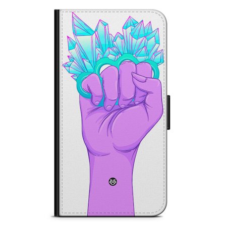 Bjornberry iPhone 14 Fodral - Kristaller & Hand