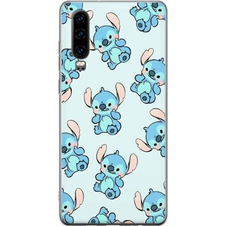 Huawei P30 Genomskinligt Skal Stitch mönster